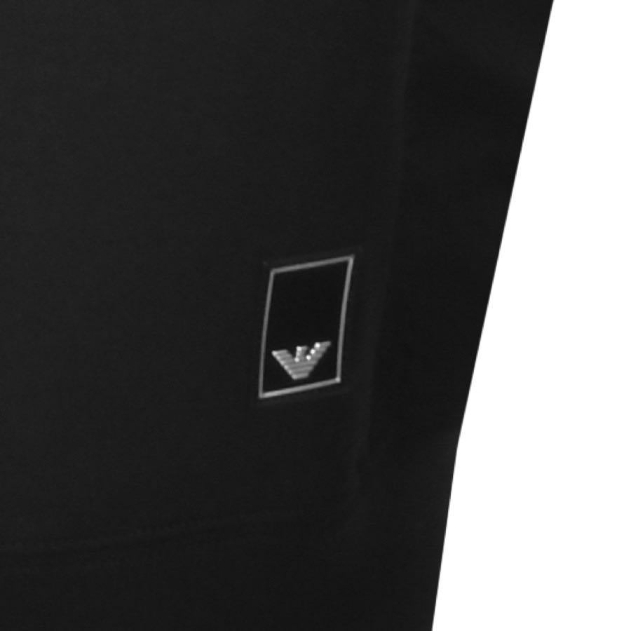Alternative Image for ProductEmporio Armani Full Zip Hooded Sweatshirt Black3